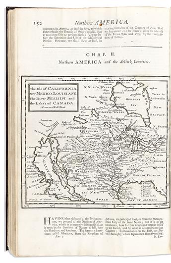 (GEOGRAPHY.) Herman Moll. A System of Geography: or, a New & Accurate Description of the Earth... and Maps of Every Country.